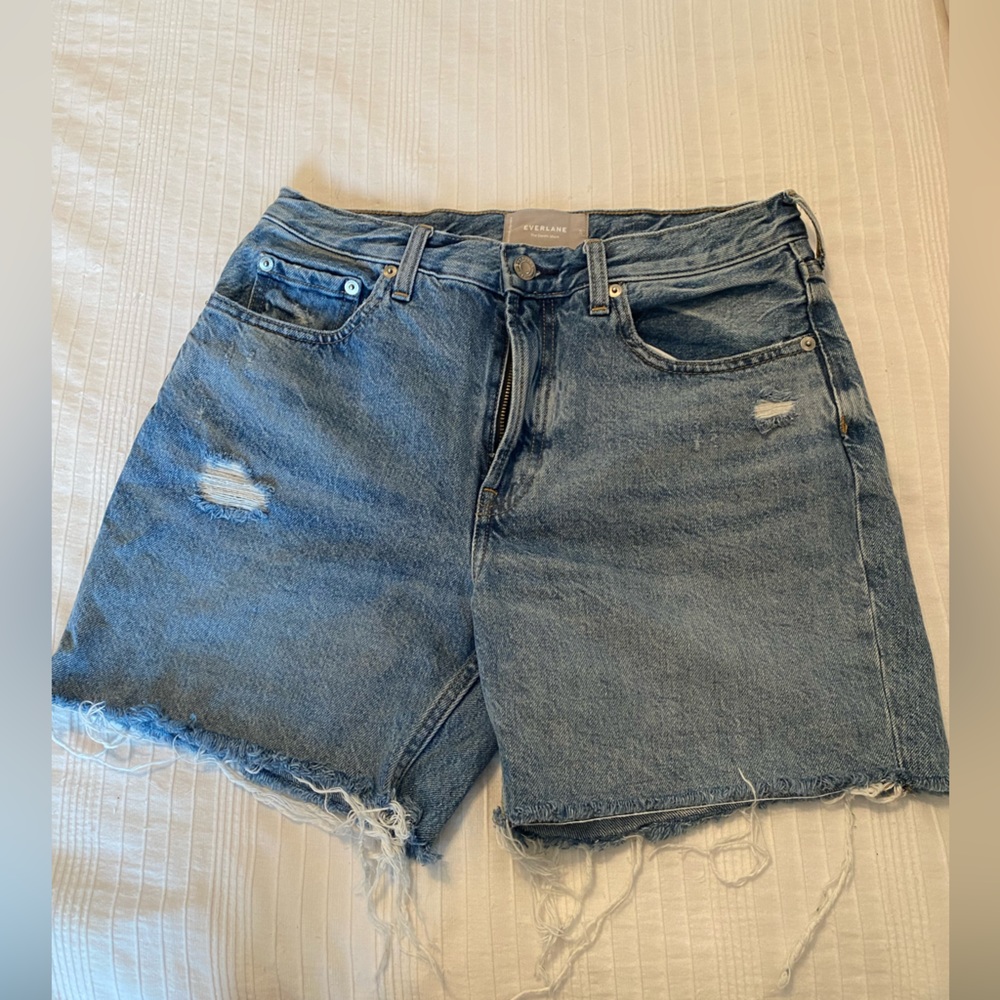 Everlane jean shorts